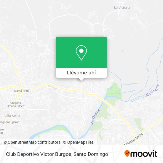 Mapa de Club Deportivo Victor Burgos