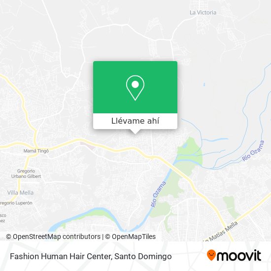 Mapa de Fashion Human Hair Center