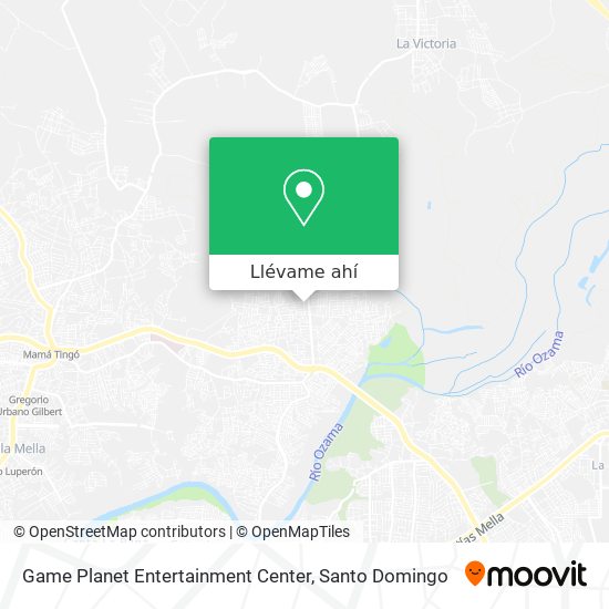 Mapa de Game Planet Entertainment Center
