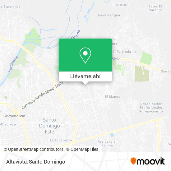 Mapa de Altavista