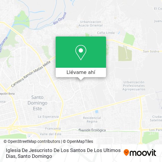 Mapa de Iglesia De Jesucristo De Los Santos De Los Ultimos Dias