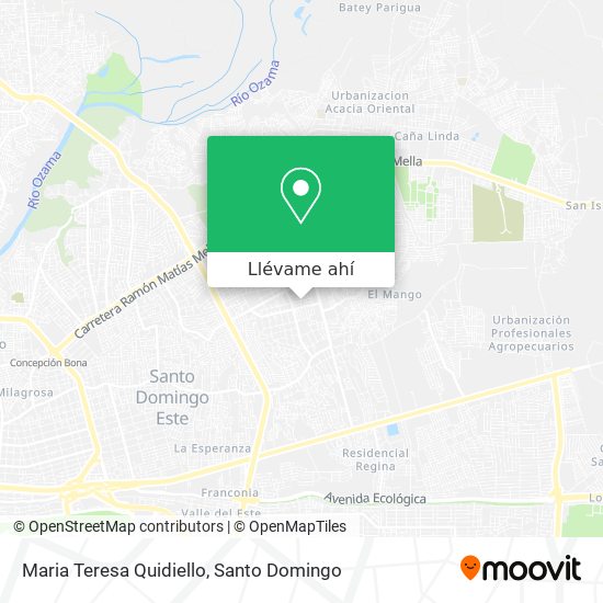 Mapa de Maria Teresa Quidiello