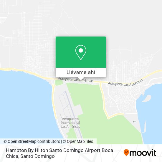 Mapa de Hampton By Hilton Santo Domingo Airport Boca Chica
