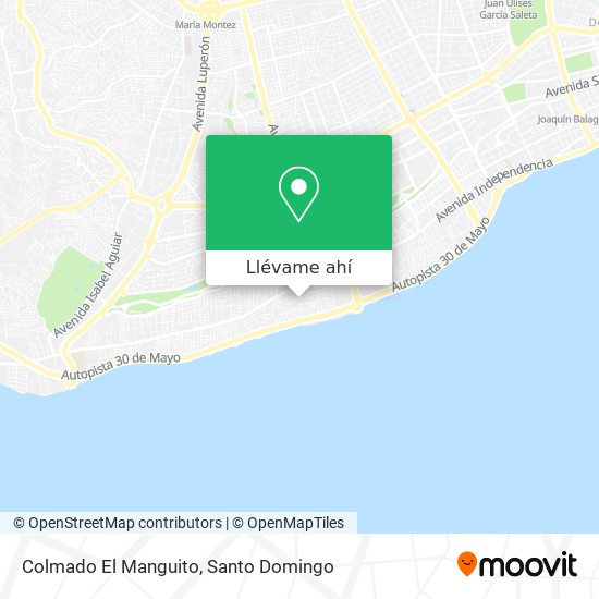Mapa de Colmado El Manguito