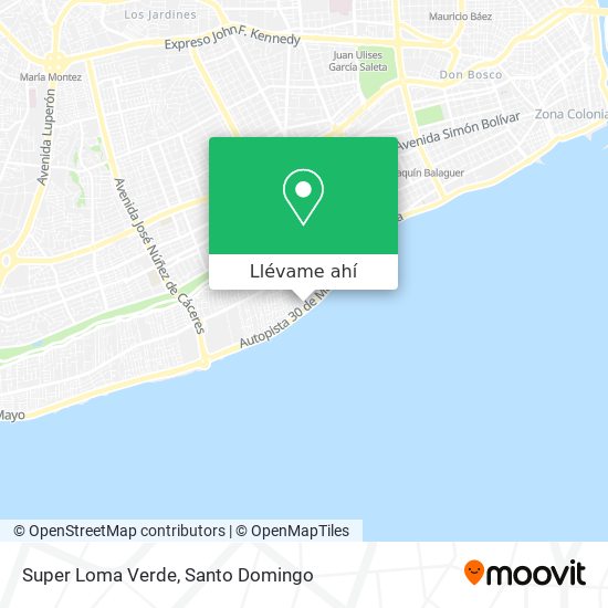 Mapa de Super Loma Verde