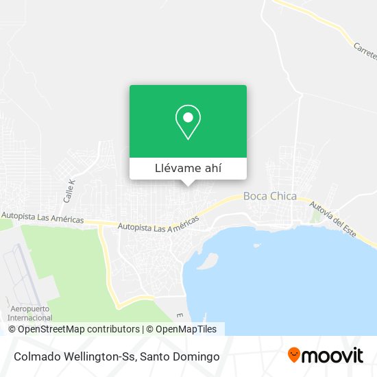 Mapa de Colmado Wellington-Ss