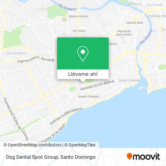 Mapa de Dsg Dental Spot Group