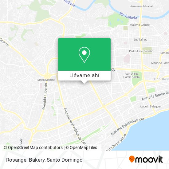 Mapa de Rosangel Bakery