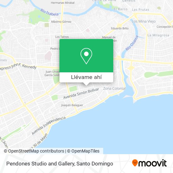 Mapa de Pendones Studio and Gallery