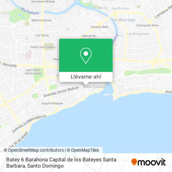 Mapa de Batey 6 Barahona Capital de los Bateyes Santa Barbara