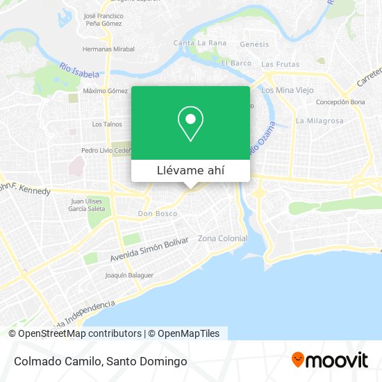 Mapa de Colmado Camilo