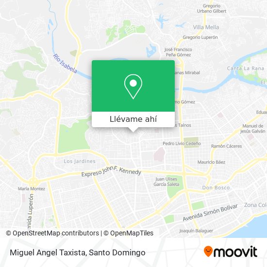 Mapa de Miguel Angel Taxista
