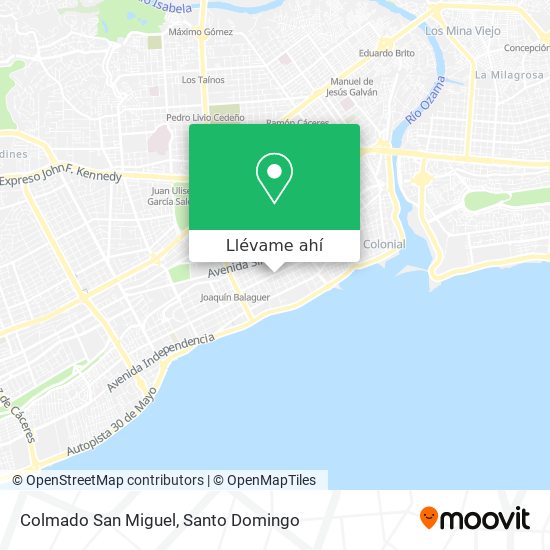 Mapa de Colmado San Miguel