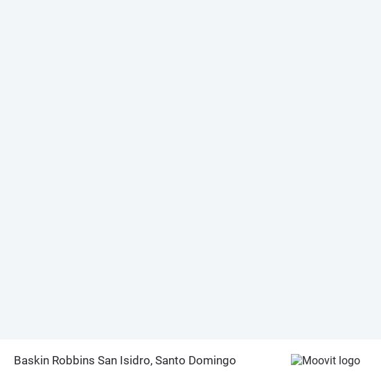 Mapa de Baskin Robbins San Isidro