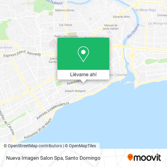 Mapa de Nueva Imagen Salon Spa