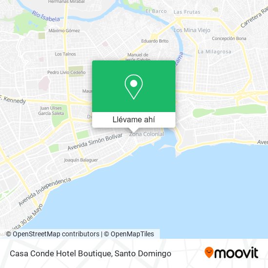 Mapa de Casa Conde Hotel Boutique