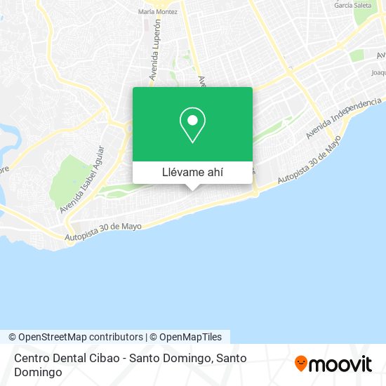 Mapa de Centro Dental Cibao - Santo Domingo