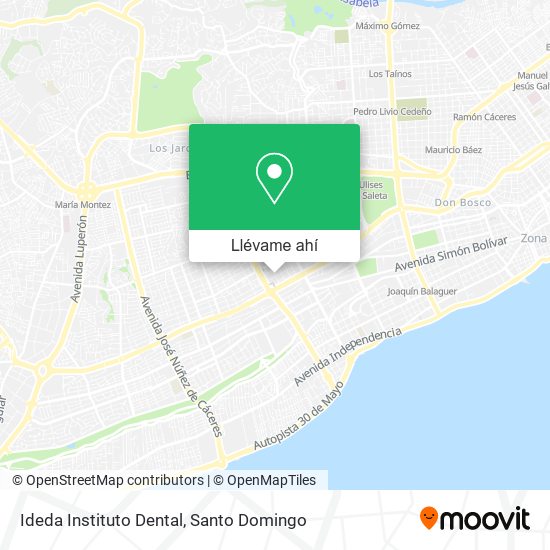 Mapa de Ideda Instituto Dental