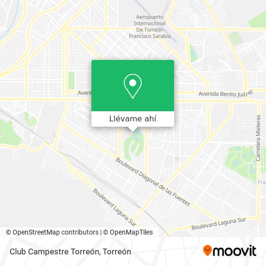 Cómo llegar a Club Campestre Torreón en Autobús?