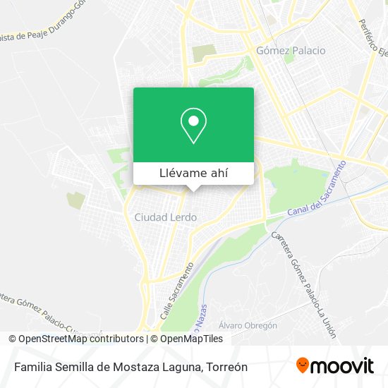 Cómo llegar a Familia Semilla de Mostaza Laguna en Torreón en Autobús?