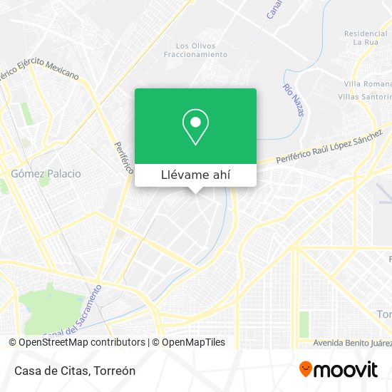 Cómo llegar a Casa de Citas en Torreón en Autobús?