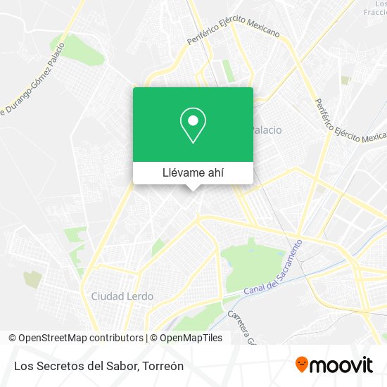 Mapa de Los Secretos del Sabor