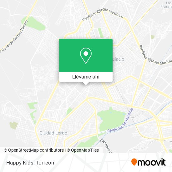 Mapa de Happy Kids