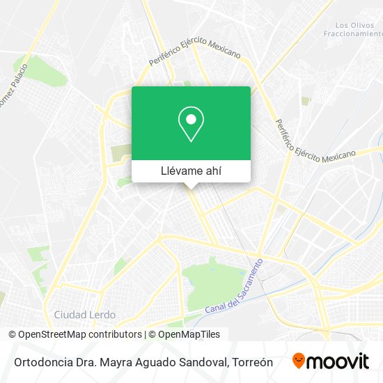 Mapa de Ortodoncia Dra. Mayra Aguado Sandoval