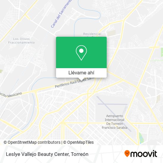 Mapa de Leslye Vallejo Beauty Center