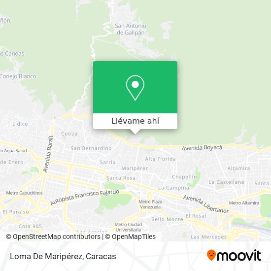 Mapa de Loma De Maripérez