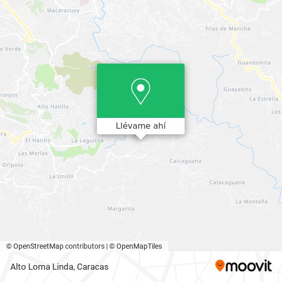 Mapa de Alto Loma Linda