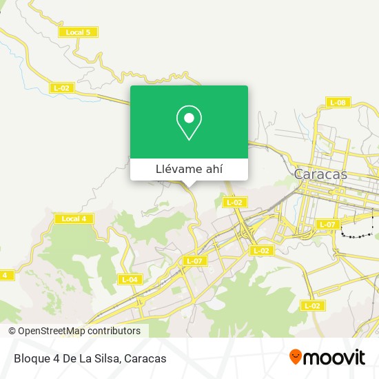 Mapa de Bloque 4 De La Silsa