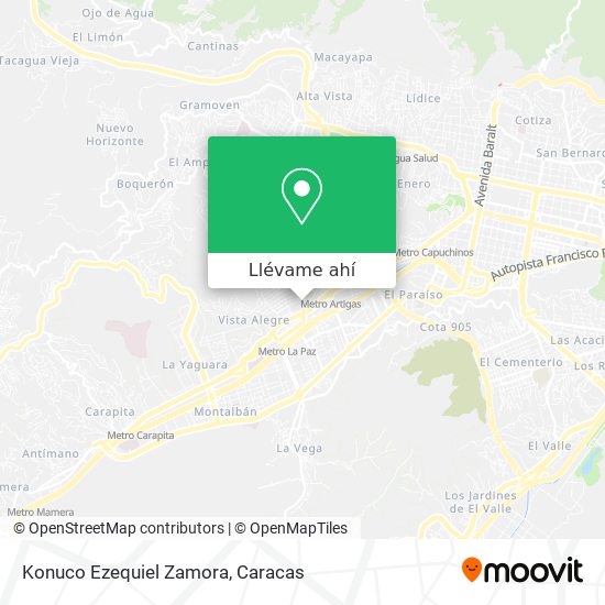 Mapa de Konuco Ezequiel Zamora