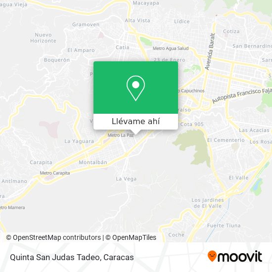 Mapa de Quinta San Judas Tadeo