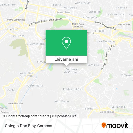 Mapa de Colegio Don Eloy