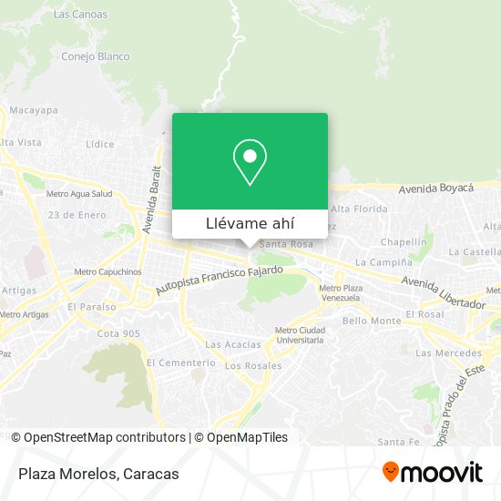 Mapa de Plaza Morelos