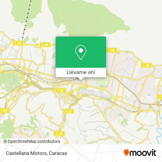 Mapa de Castellana Motors