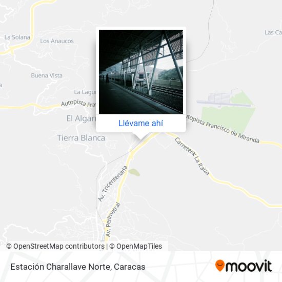 Mapa de Estación Charallave Norte