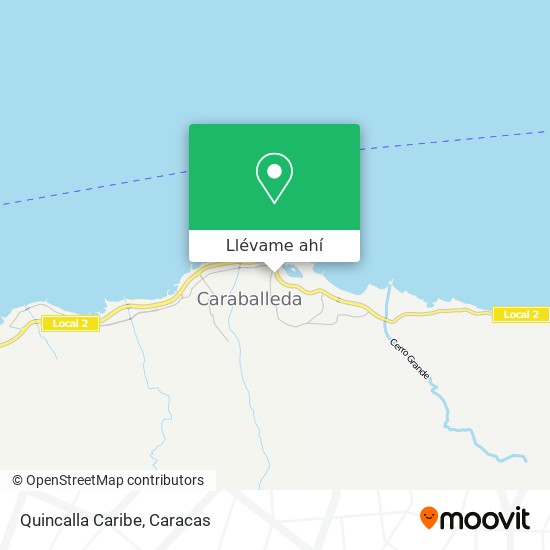 Mapa de Quincalla Caribe