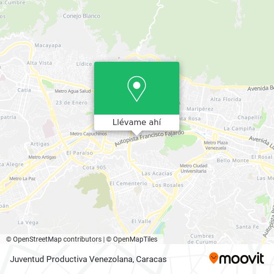 Mapa de Juventud Productiva Venezolana