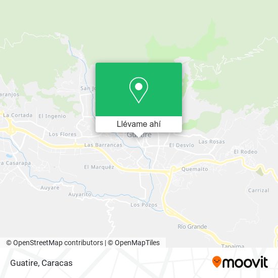 Mapa de Guatire