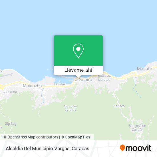 Mapa de Alcaldia Del Municipio Vargas