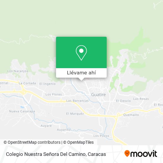 Mapa de Colegio Nuestra Señora Del Camino