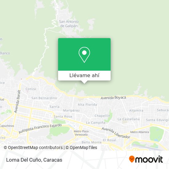 Mapa de Loma Del Cuño