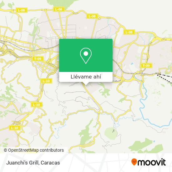 Mapa de Juanchi's Grill