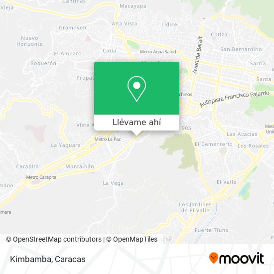Mapa de Kimbamba