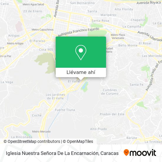 Mapa de Iglesia Nuestra Señora De La Encarnación