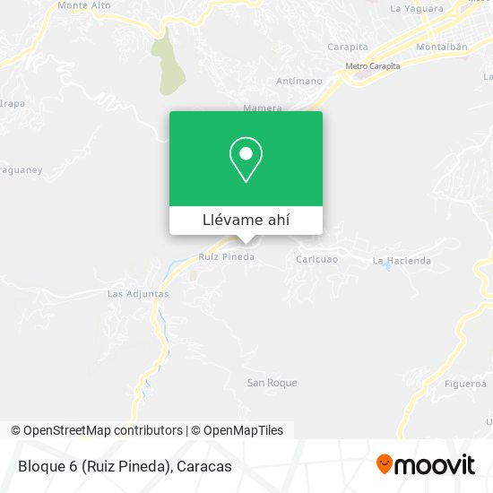 Mapa de Bloque 6 (Ruiz Pineda)