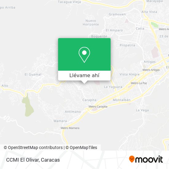 Mapa de CCMI El Olivar
