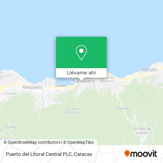 Mapa de Puerto del Litoral Central PLC